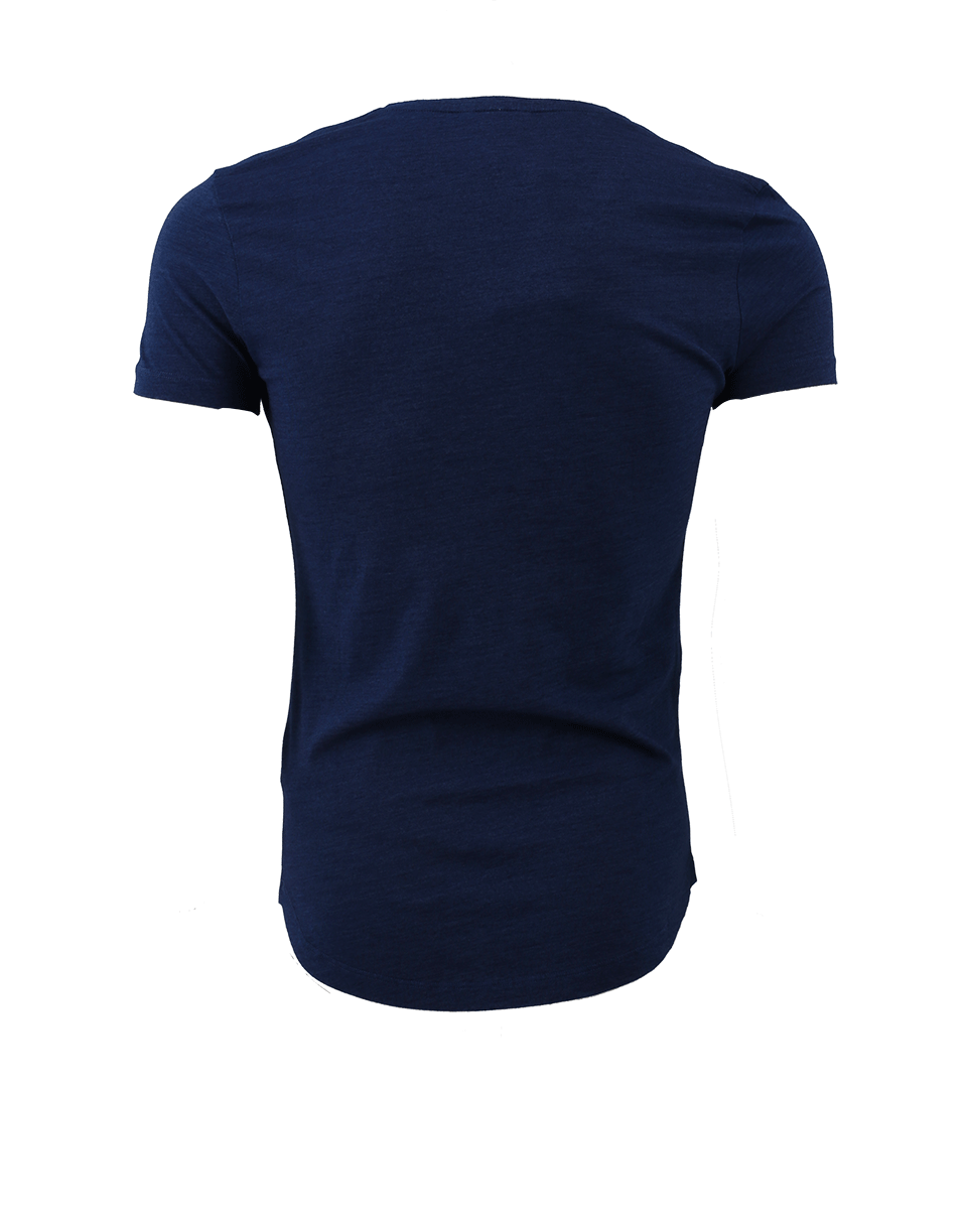 ORLEBAR BROWN-OB-V Denim Tailored Fit V-neck T-Shirt-