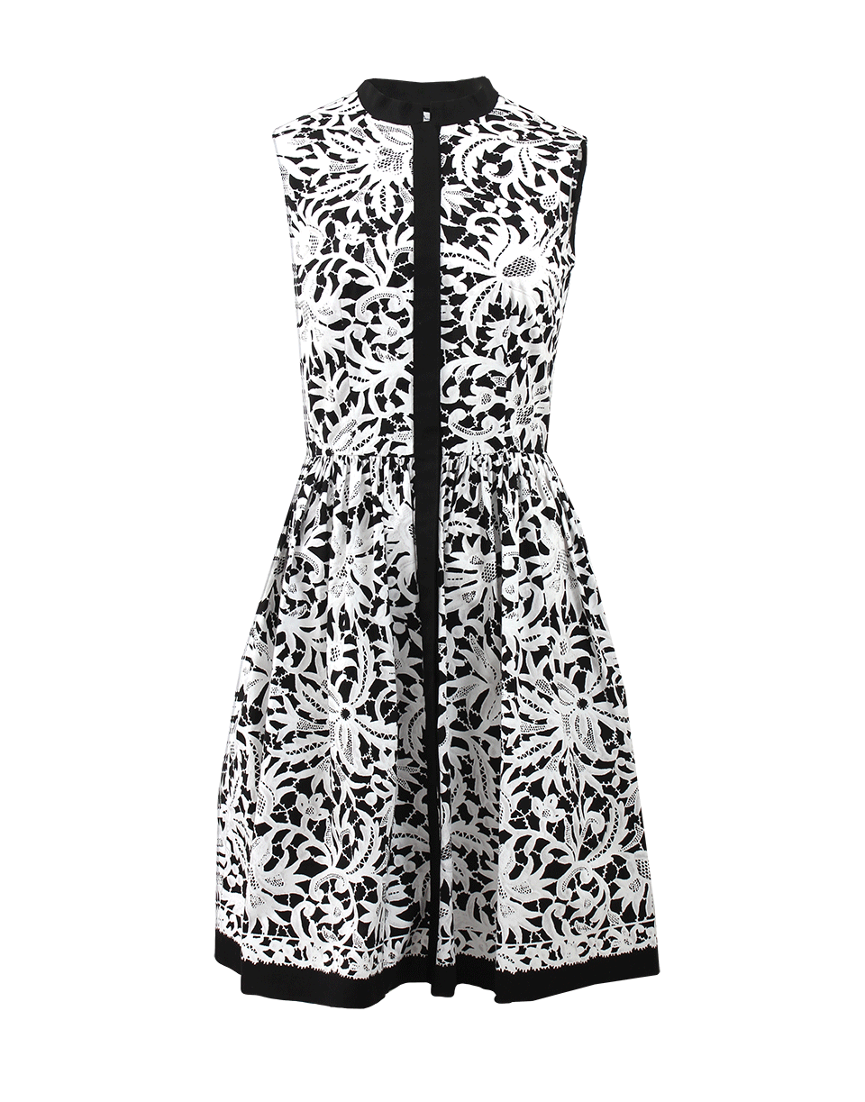 OSCAR DE LA RENTA-Cotton Dress-