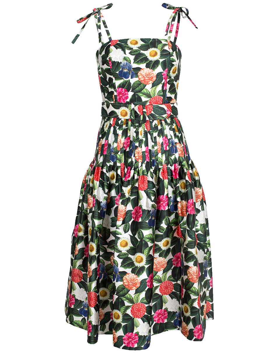 OSCAR DE LA RENTA-Flower Jungle Dress-
