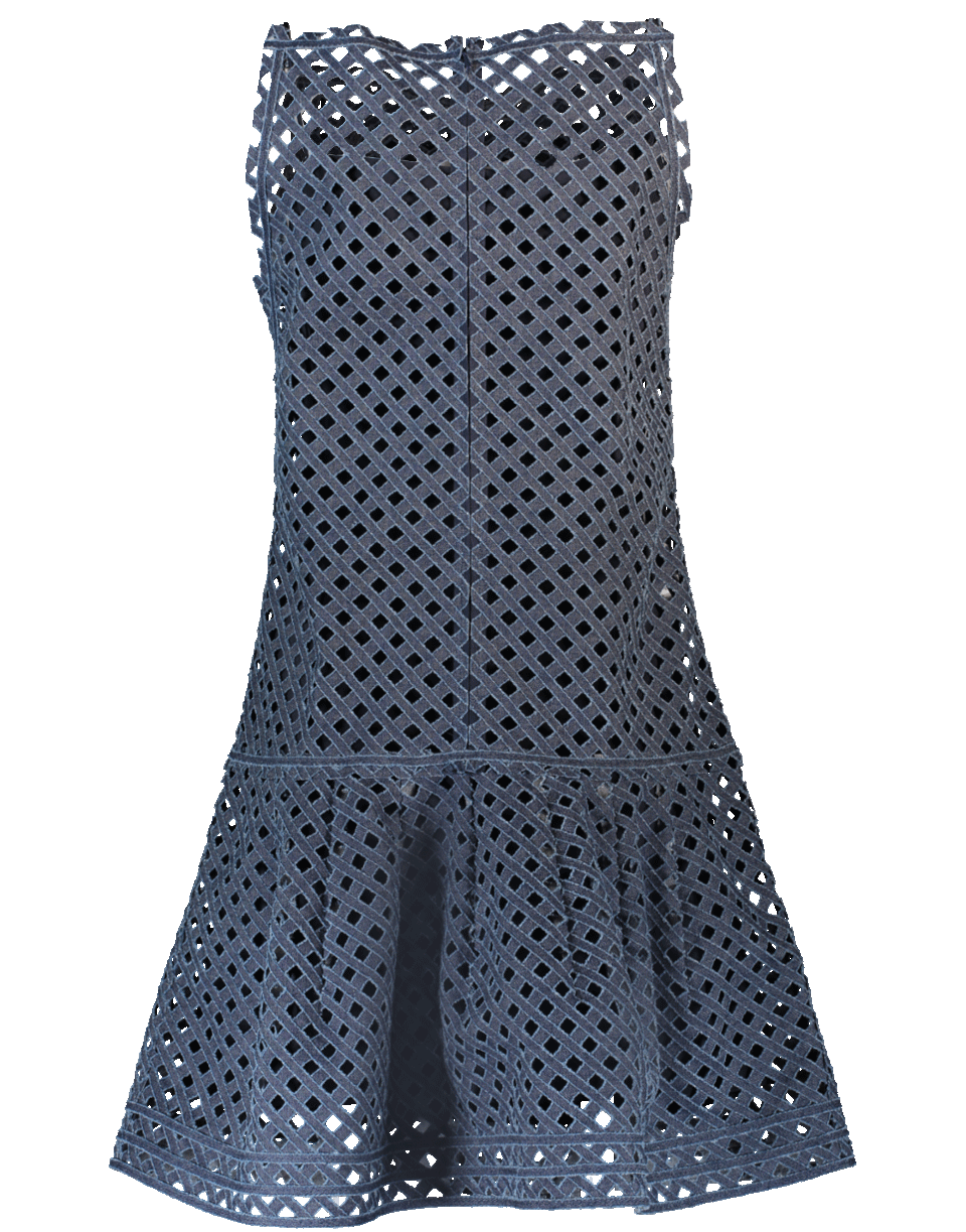 OSCAR DE LA RENTA-Lasercut Dress-