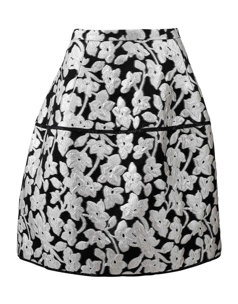 Fil Coupe Floral Skirt CLOTHINGSKIRTMISC OSCAR DE LA RENTA   