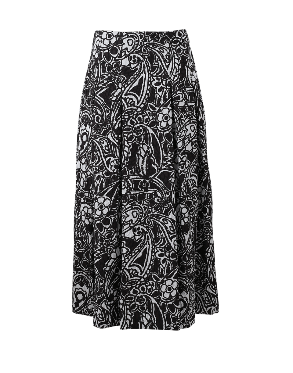 OSCAR DE LA RENTA-Printed Skirt-