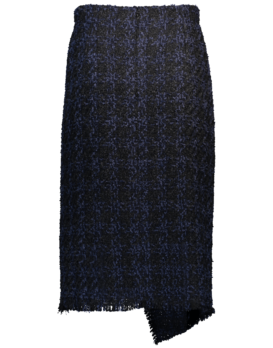 OSCAR DE LA RENTA-Tweed Skirt-