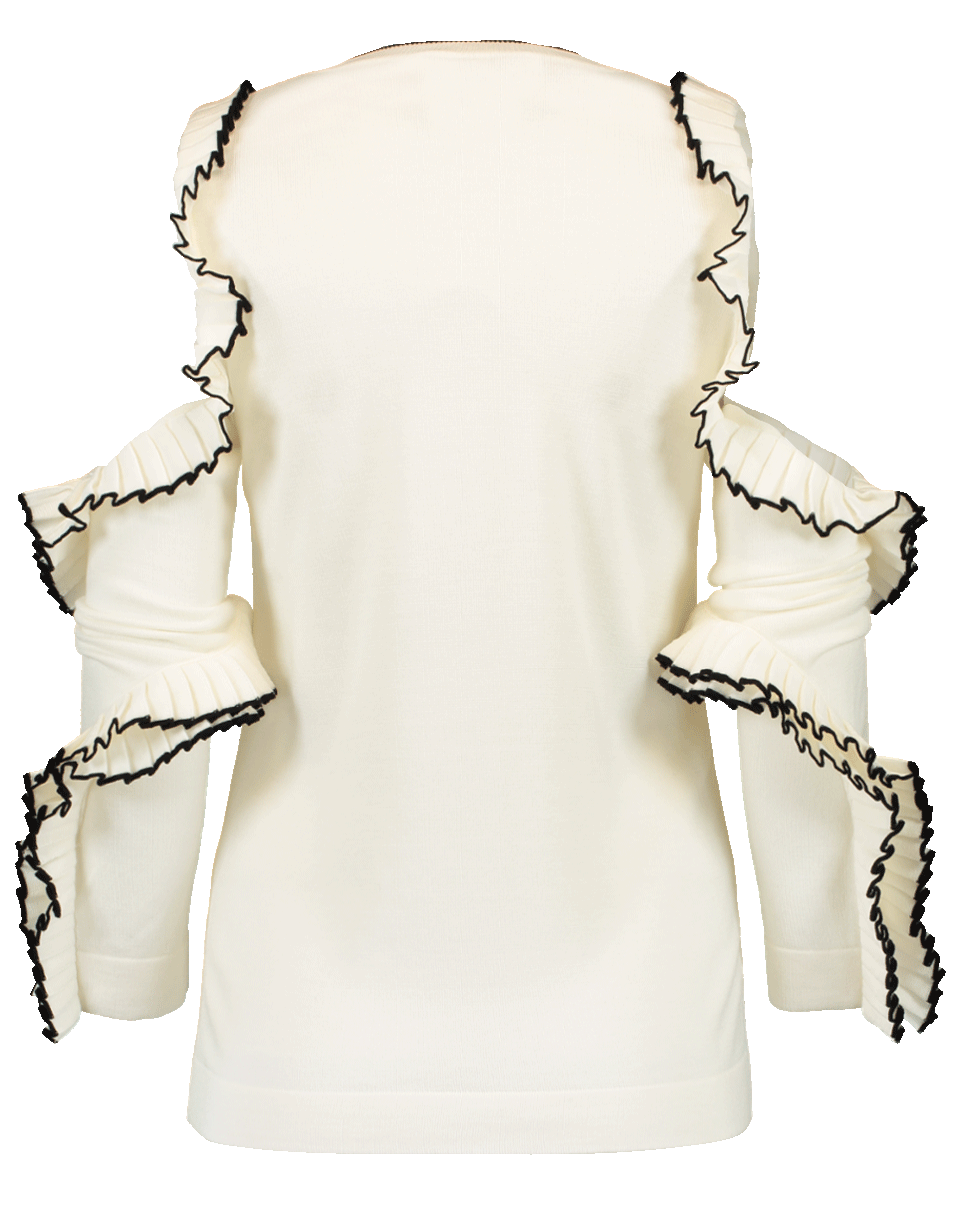 Cold Shoulder Knit Top CLOTHINGTOPKNITS OSCAR DE LA RENTA   
