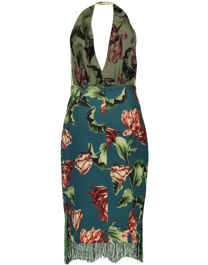 PATBO-Botanica Print Dress-