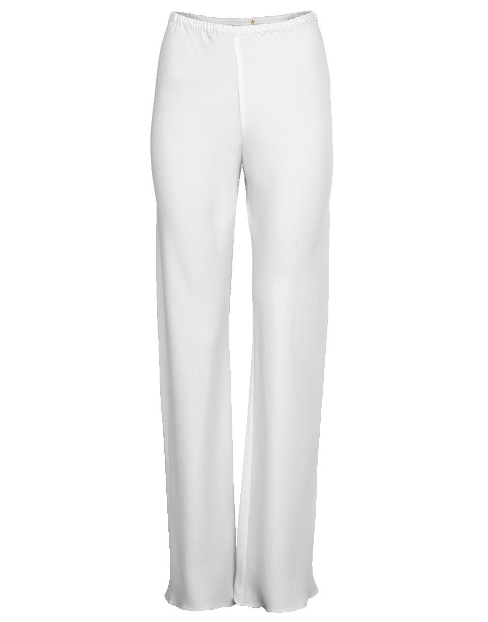 PETER COHEN-Bias Wide Leg Pant-WHITE