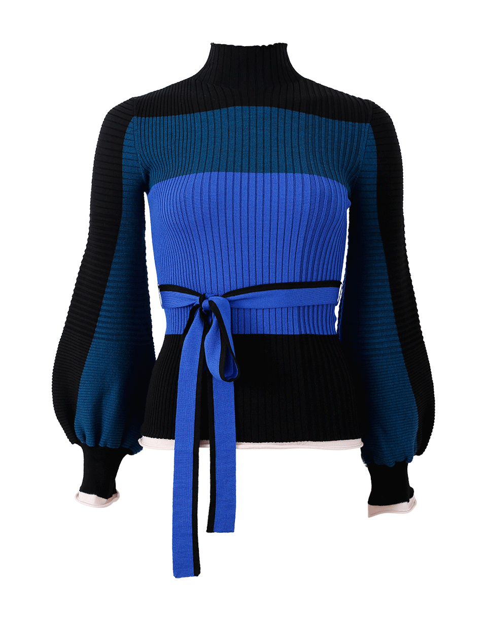 ROKSANDA-Auric Knit Tie Waist Sweater-