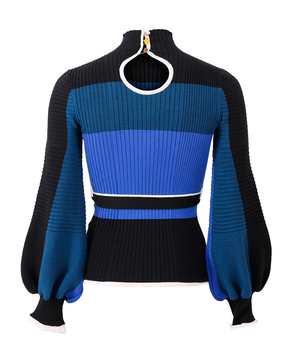 ROKSANDA-Auric Knit Tie Waist Sweater-