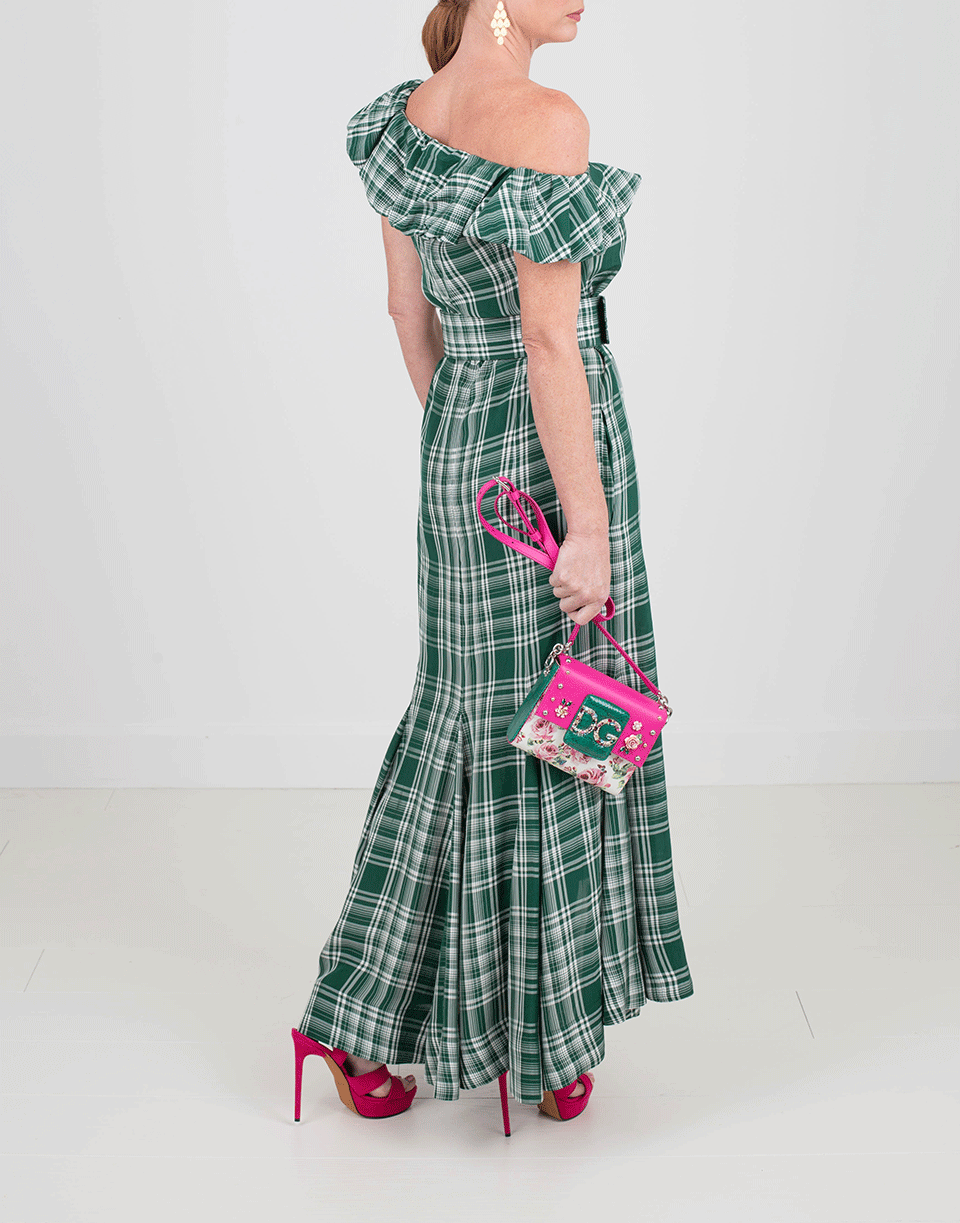 ROSIE ASSOULIN-Peter Pan Dress-GREEN