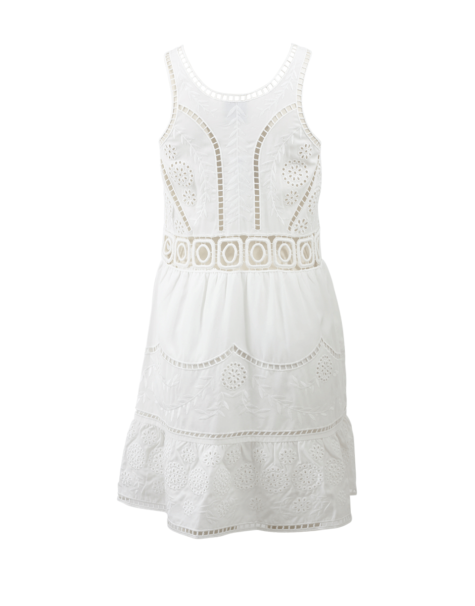 SEA-Embroidered Anglaise Dress-