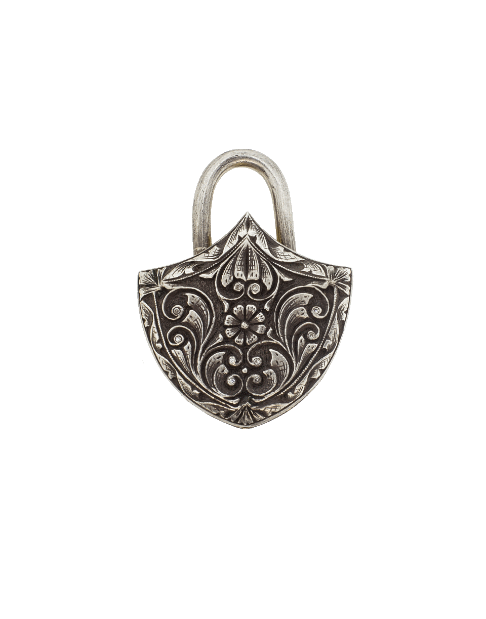 SEVAN BICAKCI-Carved Tulip Lock Pendant In Citrine-YELLOW GOLD