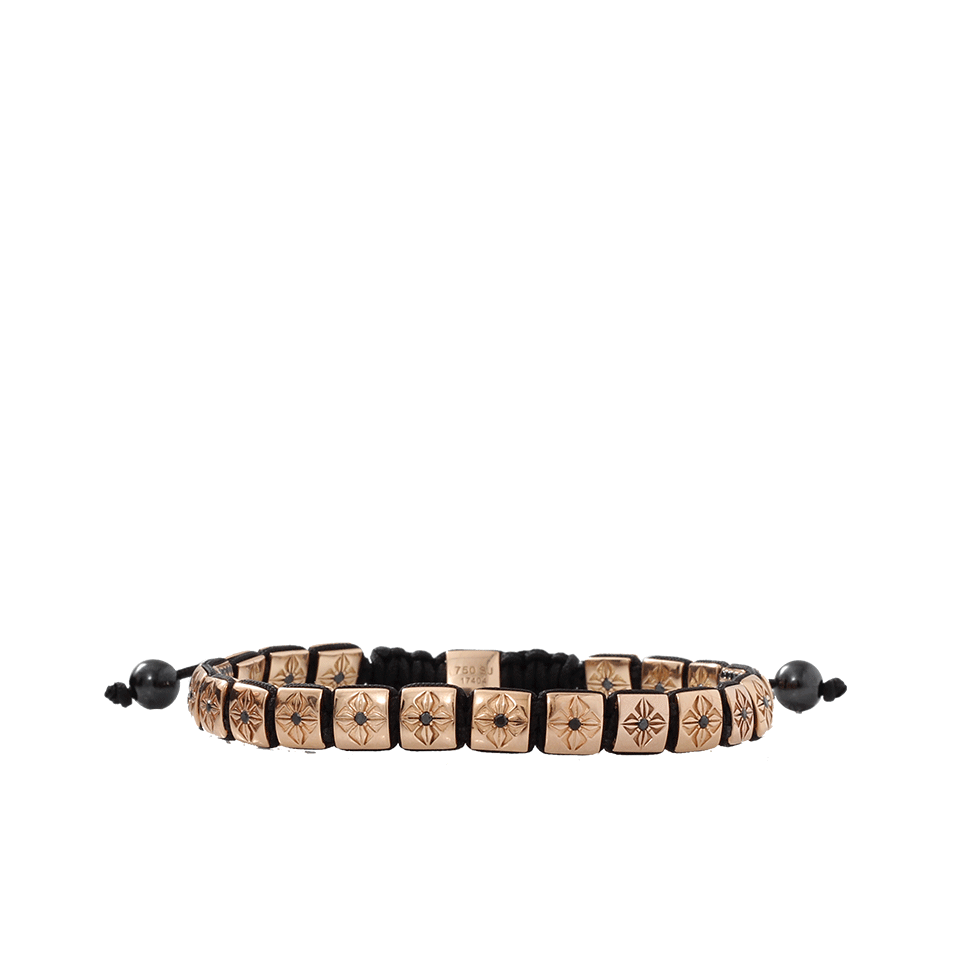 SHAMBALLA JEWELS-Reversible Diamond Lock Bracelet-ROSE GOLD