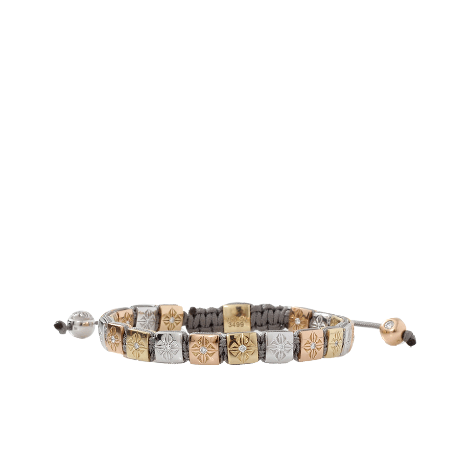 SHAMBALLA JEWELS-Reversible Diamond Lock Bracelet-YELLOW GOLD
