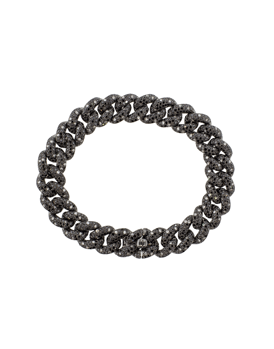 SHAY JEWELRY-Black Diamond Twinkle Link Bracelet-BLKGOLD