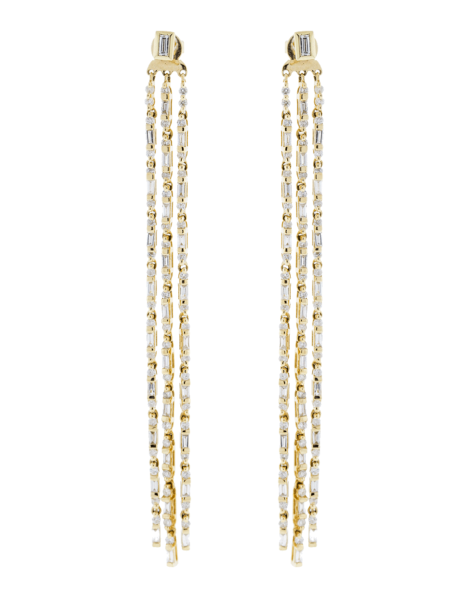 Triple Mixed Diamond Stick Earrings JEWELRYFINE JEWELEARRING SHAY JEWELRY   