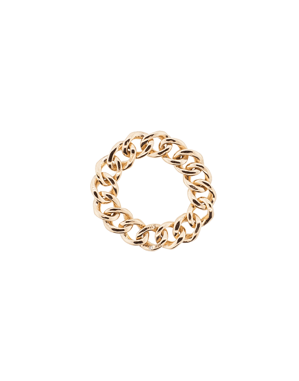 SHAY JEWELRY-Alternating Pave Diamond Link Ring-ROSE GOLD
