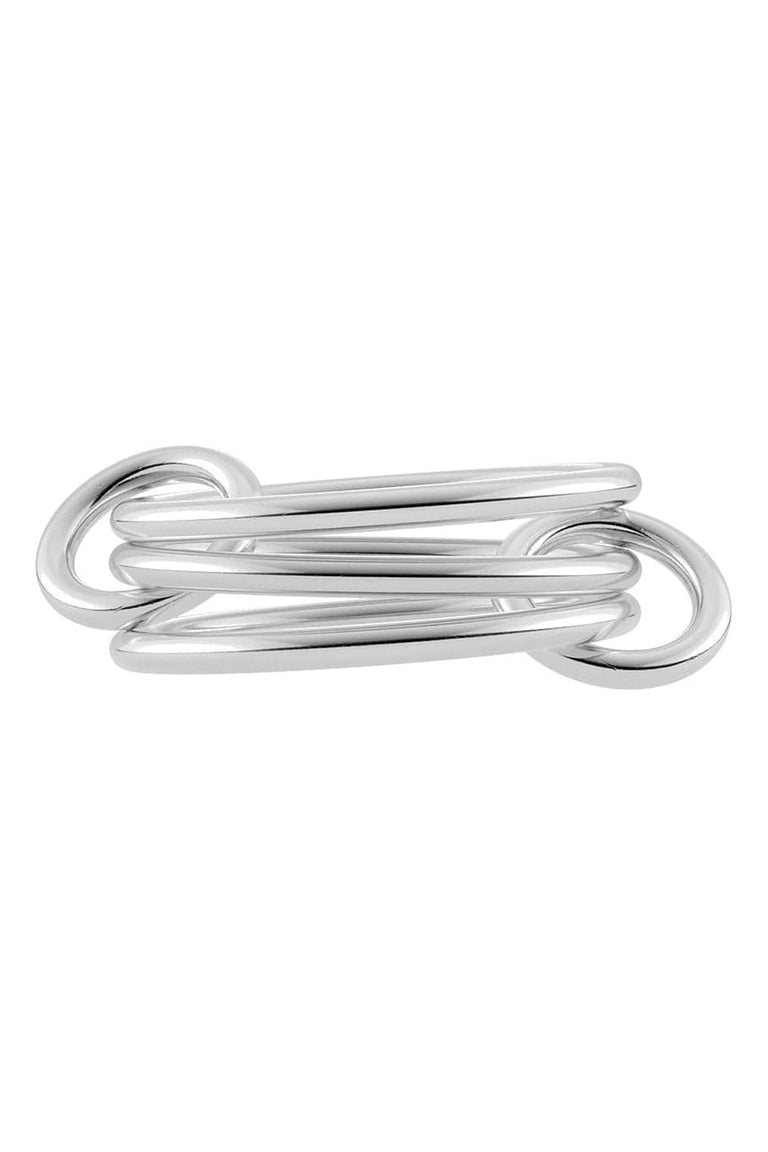 Solarium Silver 3 Link Rings