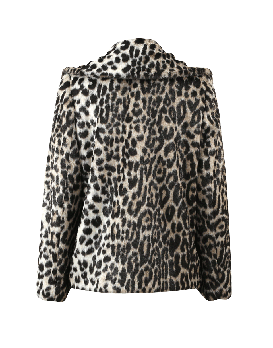 STELLA MCCARTNEY-Leopard Short Coat-LEOPARD