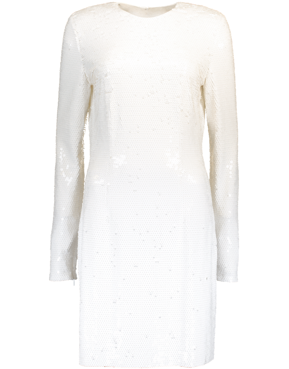 STELLA MCCARTNEY-Katie Sequin Dress-WHITE
