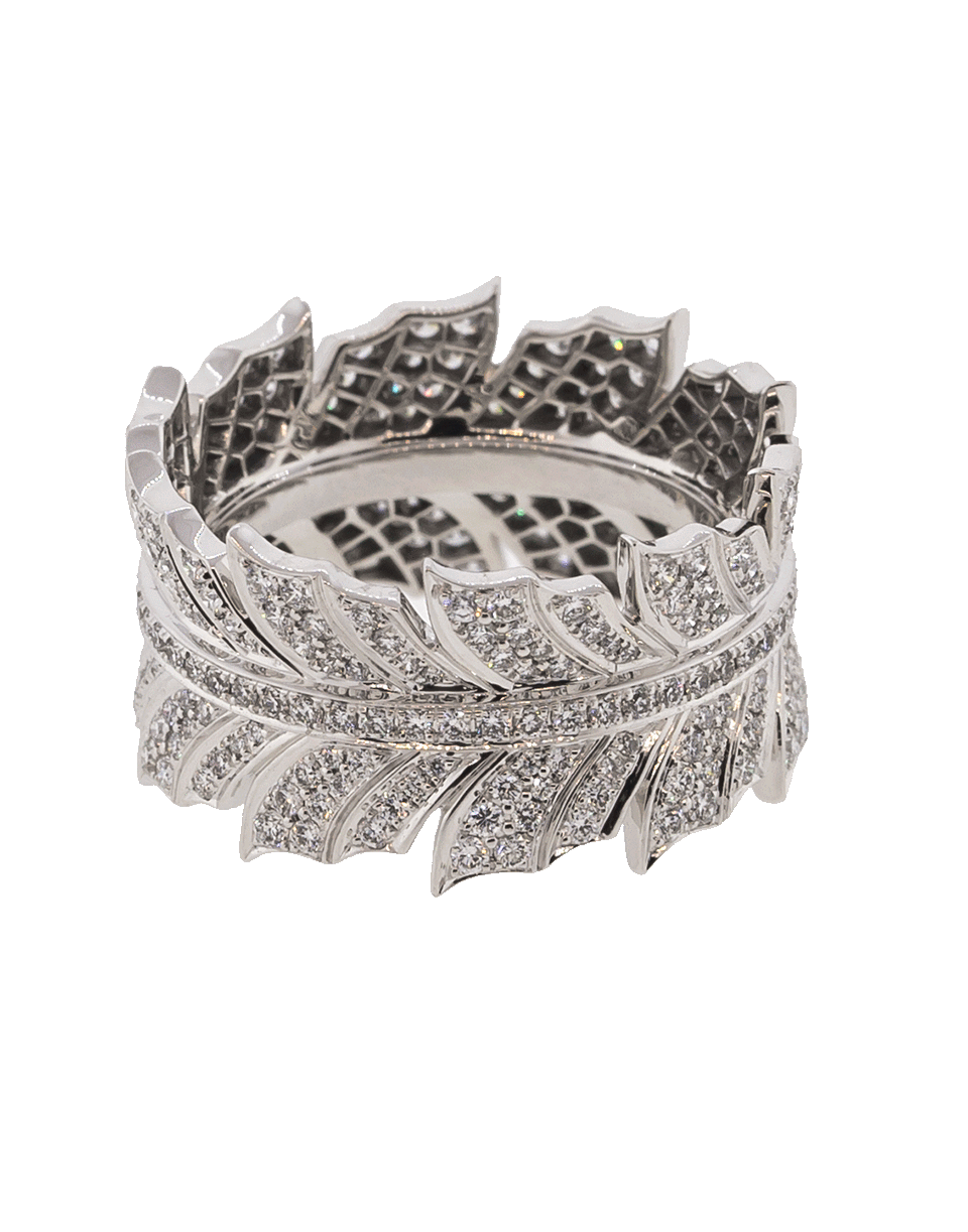 STEPHEN WEBSTER-Pave Diamond Band Ring-WHITE GOLD