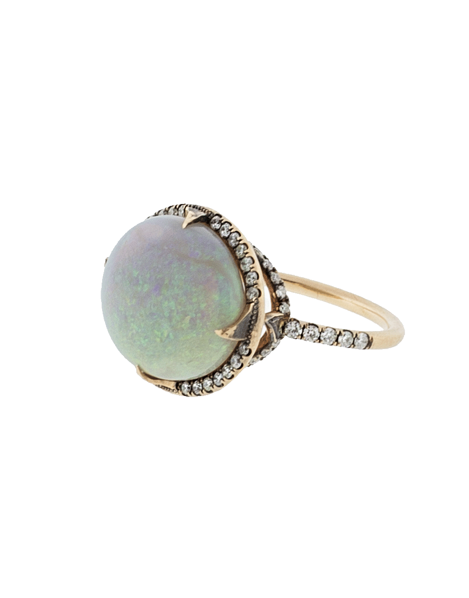 SYLVA & CIE-Oval Opal Ring-ROSE GOLD