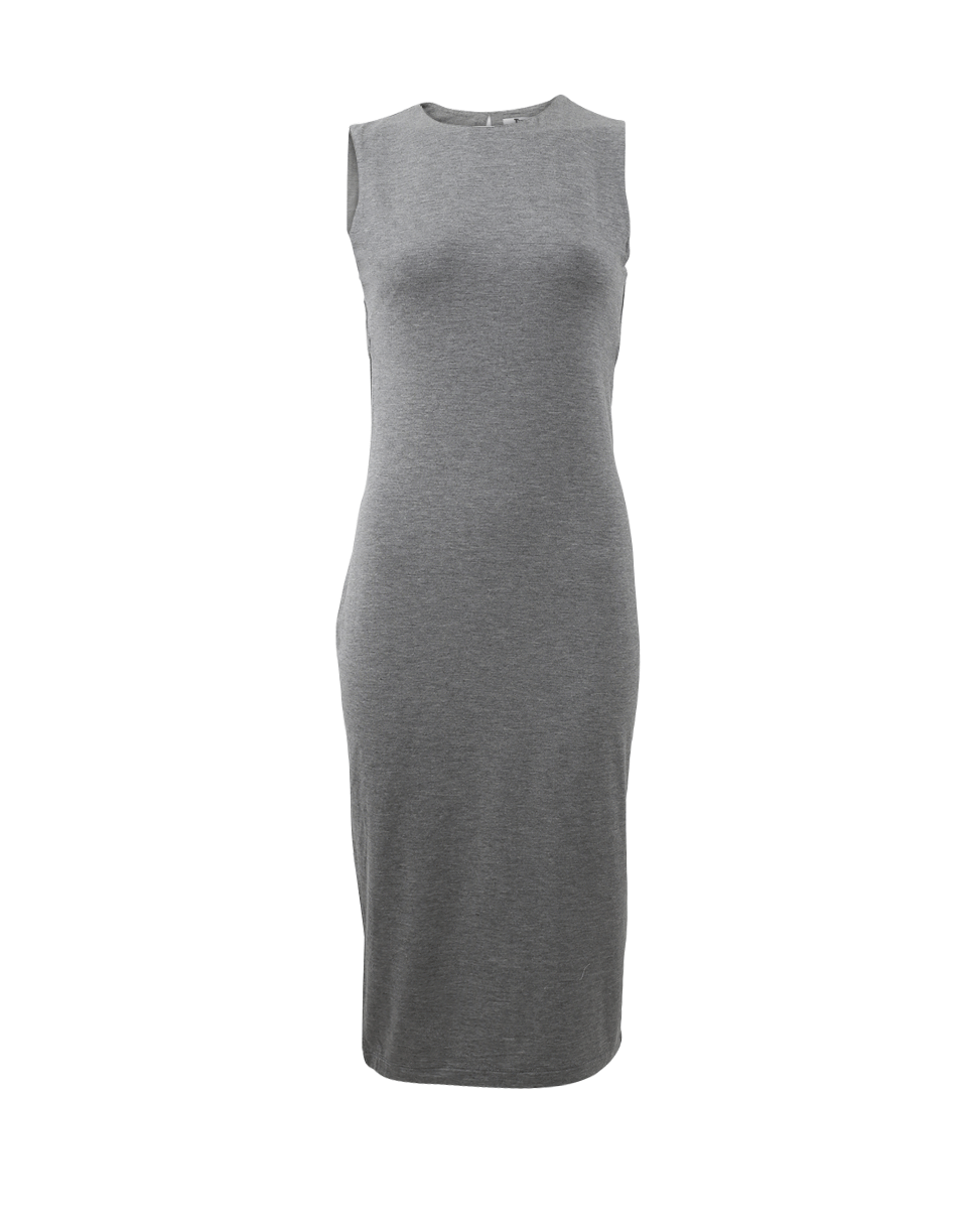 T BY ALEXANDER WANG-Back Cut Out Fitted Dress-