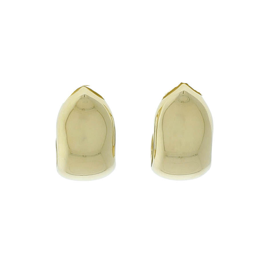TAMARA COMOLLI-Clip Hoop Earrings-YELLOW GOLD