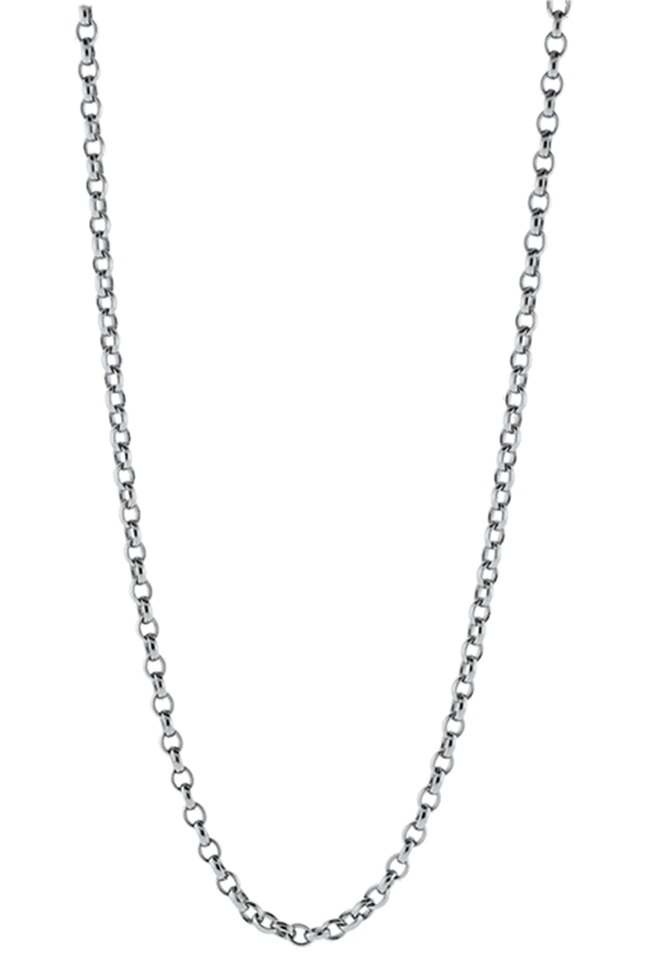 TAMARA COMOLLI-Belchor Chain Necklace-WHITE GOLD