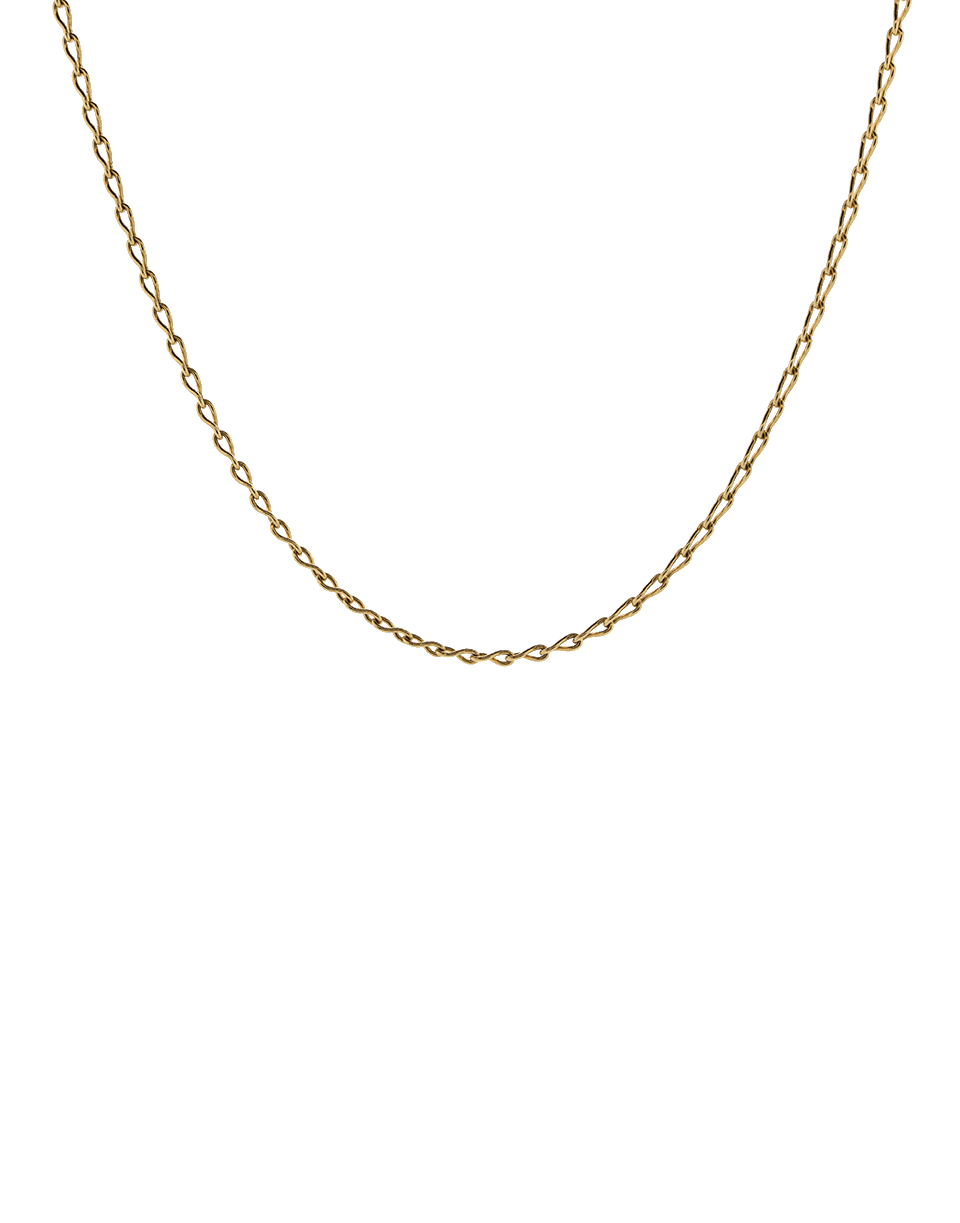 TAMARA COMOLLI-Adjustable Eight Link Chain-YELLOW GOLD