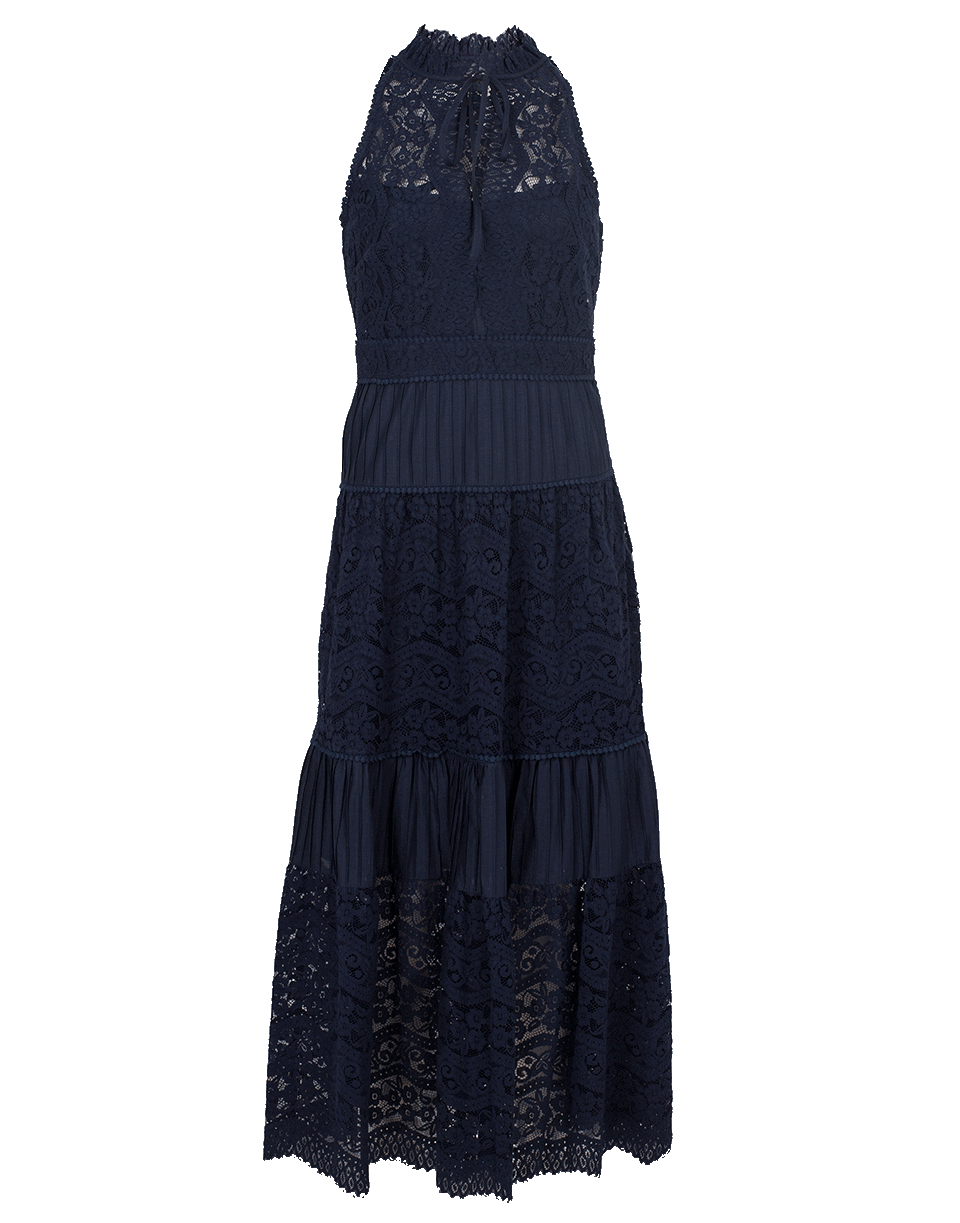 TEMPERLEY LONDON-Lunar Lace Midi Dress-