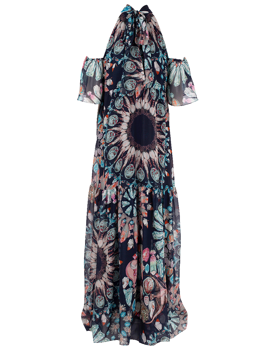TEMPERLEY LONDON-Quartz Printed Dress-