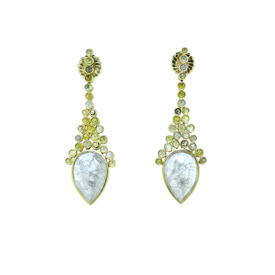 Grey And Natural Colored Diamond Earrings JEWELRYFINE JEWELEARRING TODD REED   