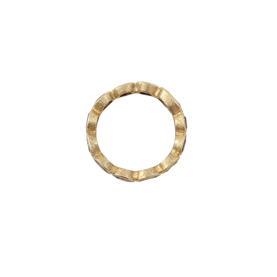 TODD REED-Fancy Diamond Eternity Band-YELLOW GOLD