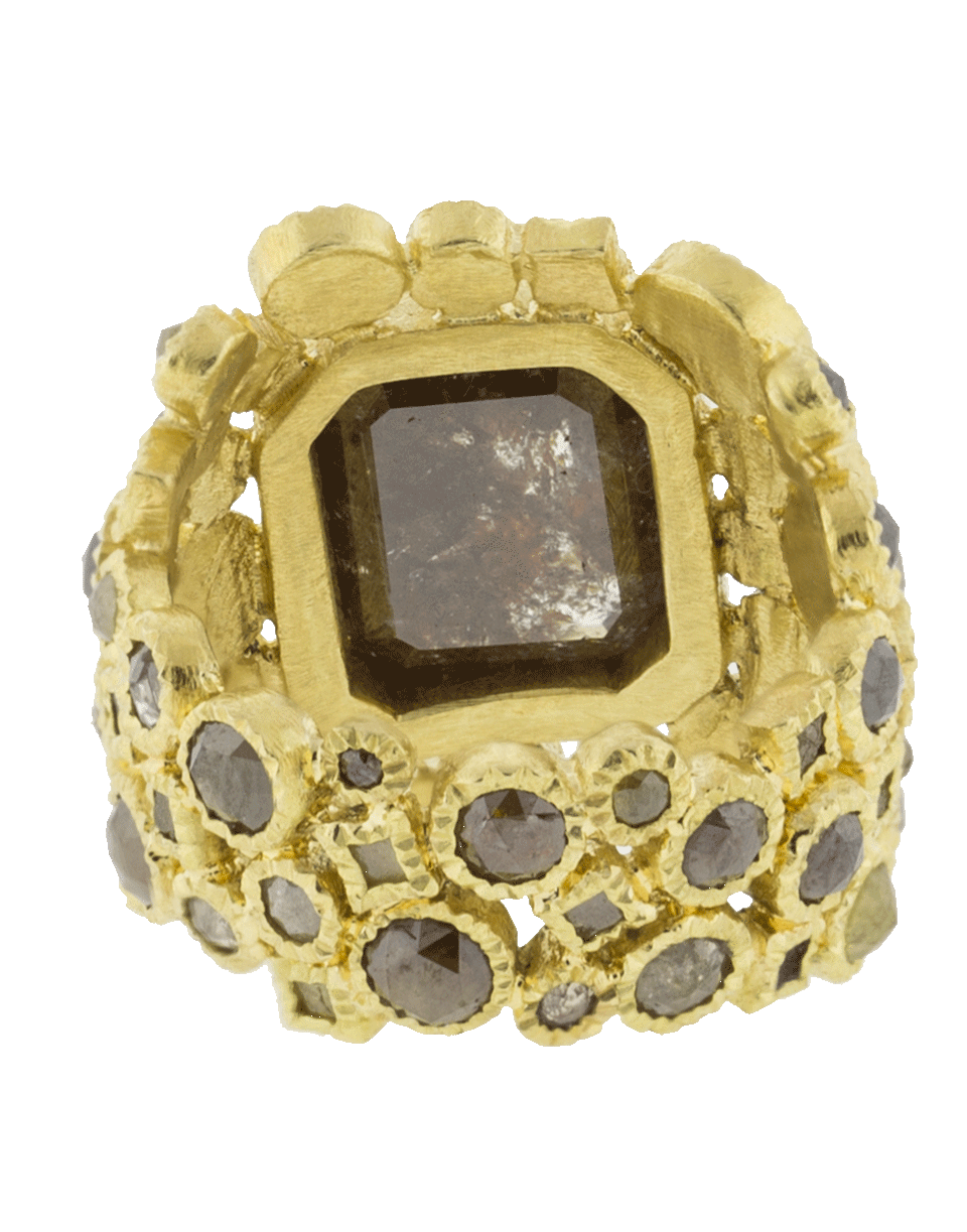 TODD REED-Natural Diamond Ring-YELLOW GOLD