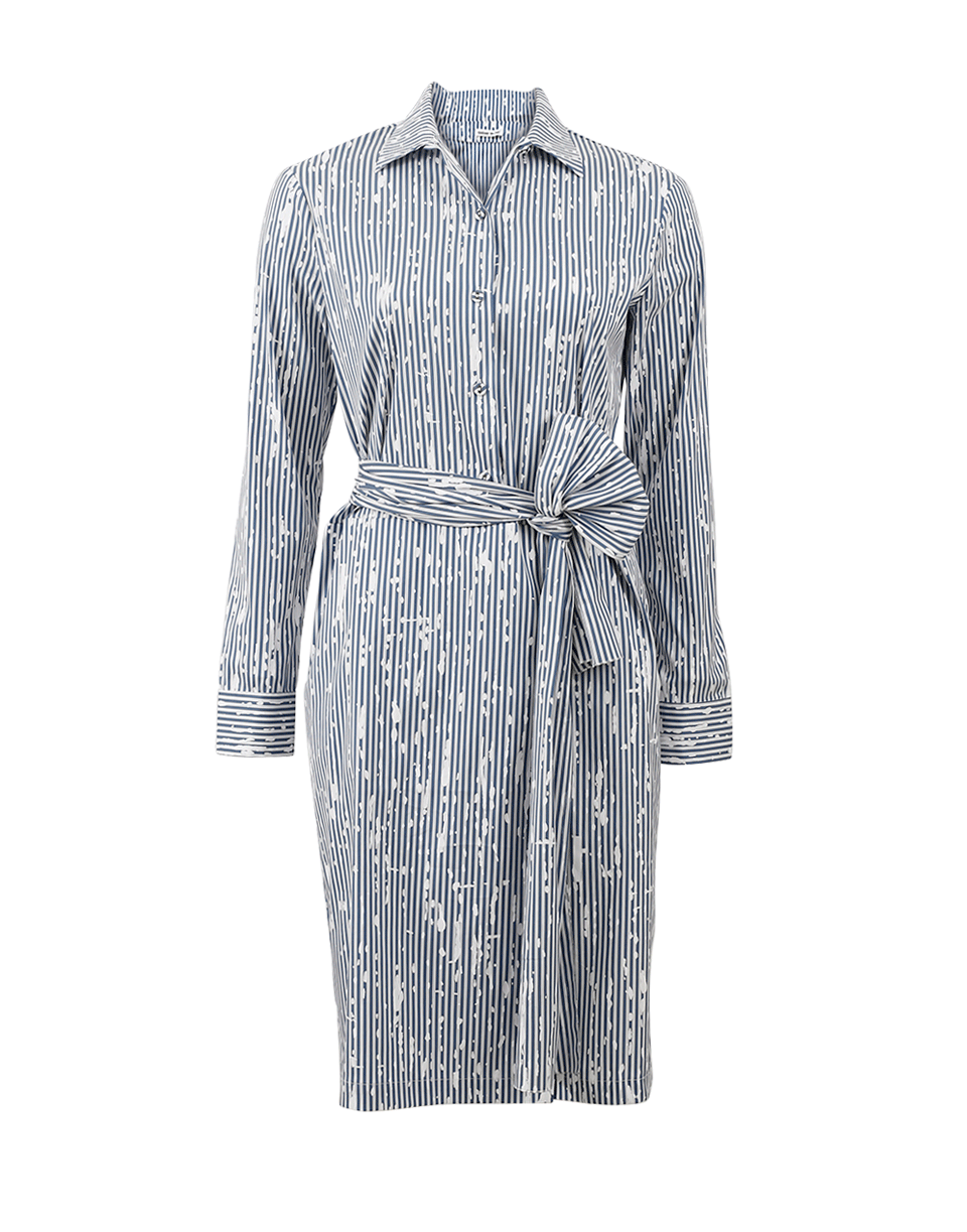 TOMAS MAIER-Painter Stripe Shirt Dress-