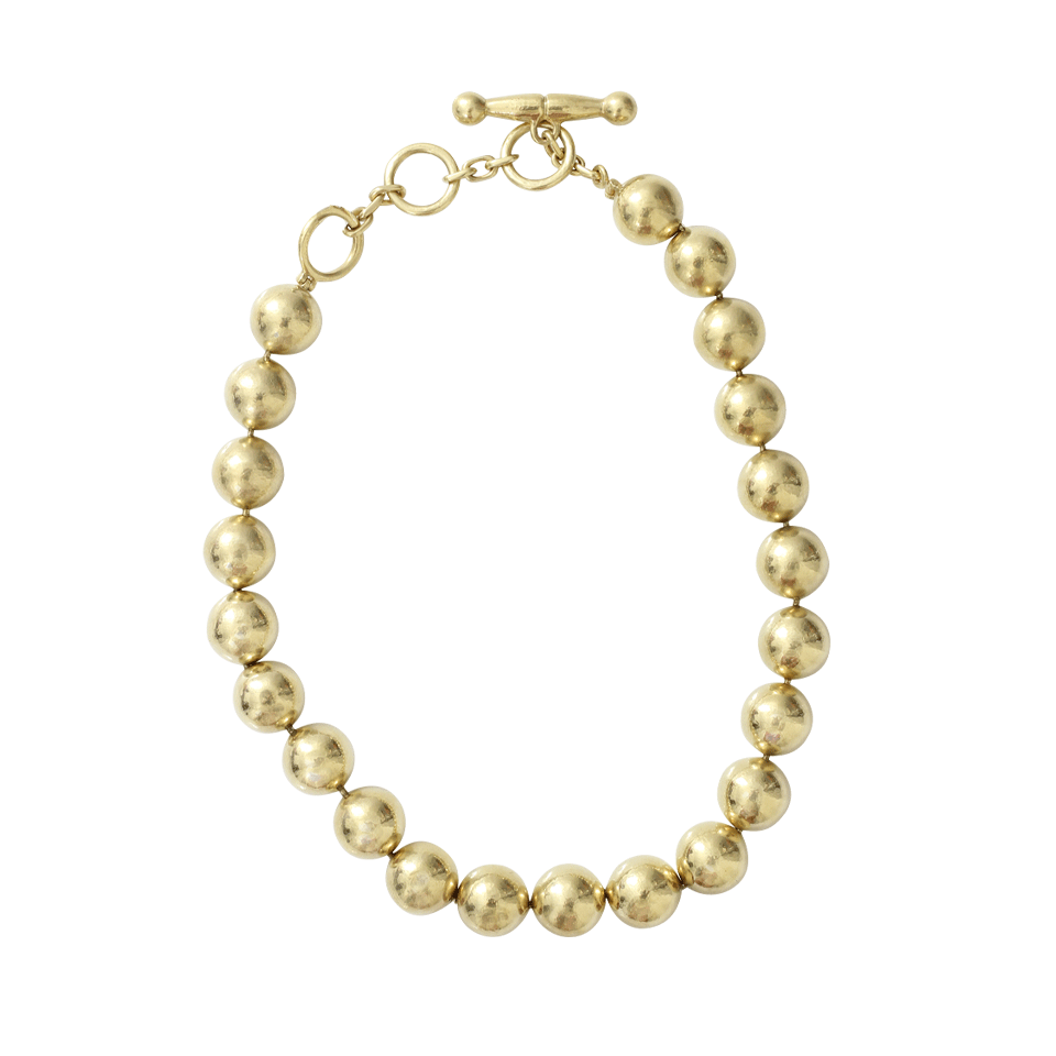 VAUBEL-Ball Necklace-GOLD