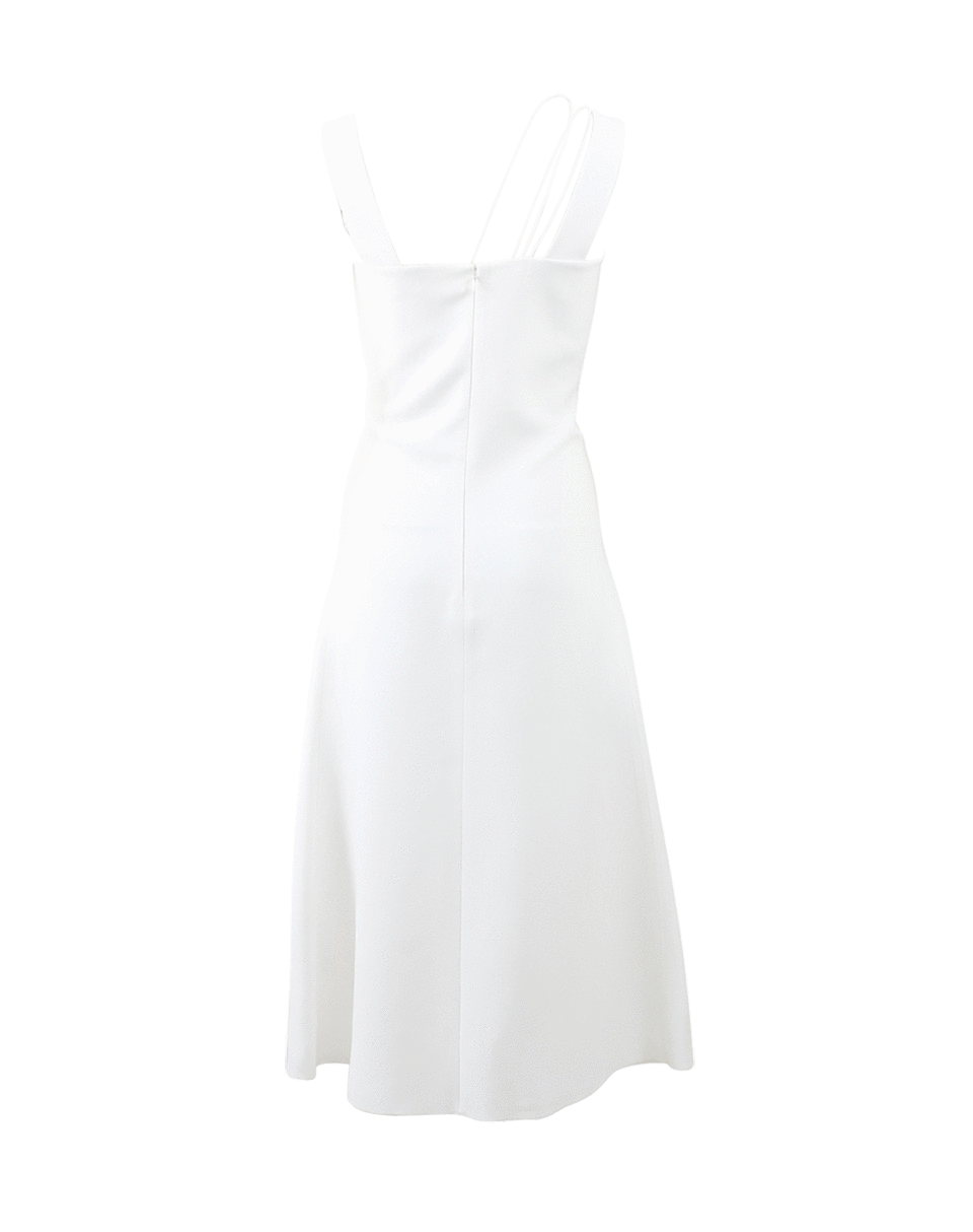VICTORIA BECKHAM-Asymmetrical Flare Dress-