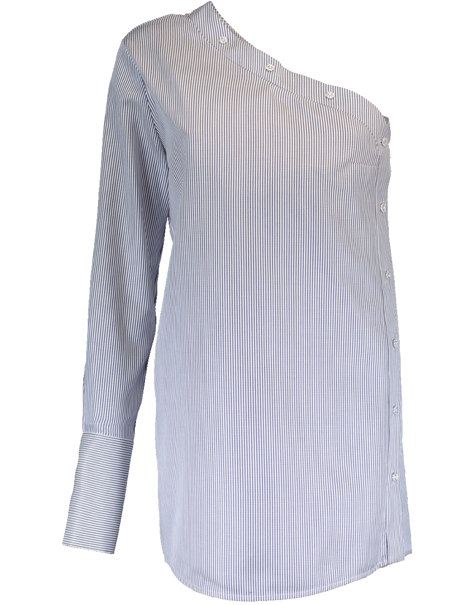 One Sleeve Button Blouse CLOTHINGTOPBLOUSE VICTORIA VICTORIA BECKHAM   