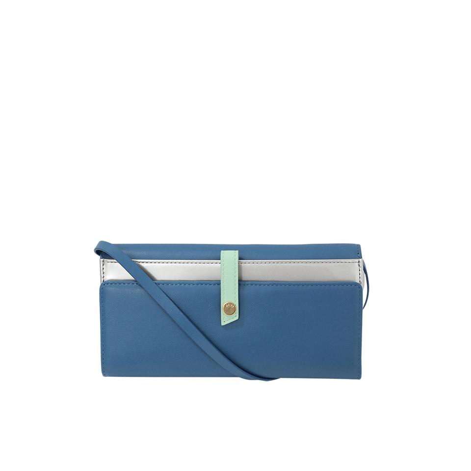 WANT Les Essentiels-Bradshaw Continental Wallet-BLUE