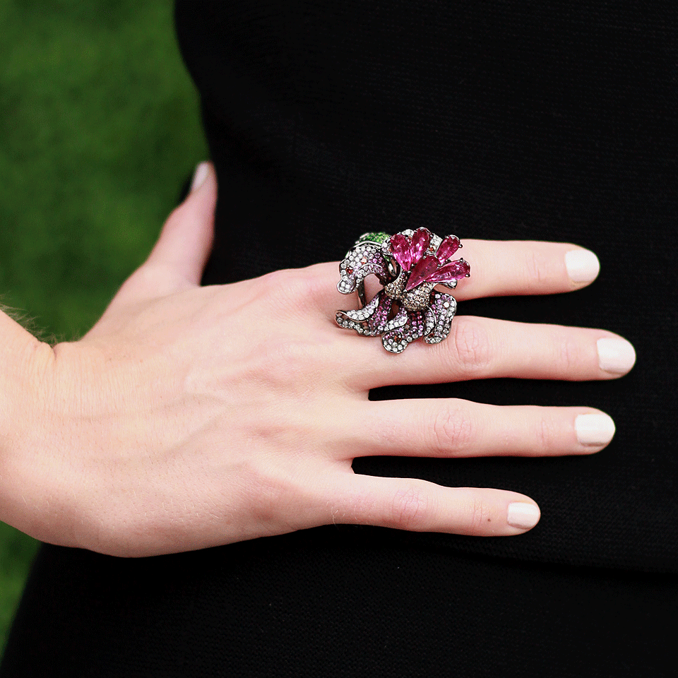 Stackable Flower Ring JEWELRYFINE JEWELRING WENDY YUE   