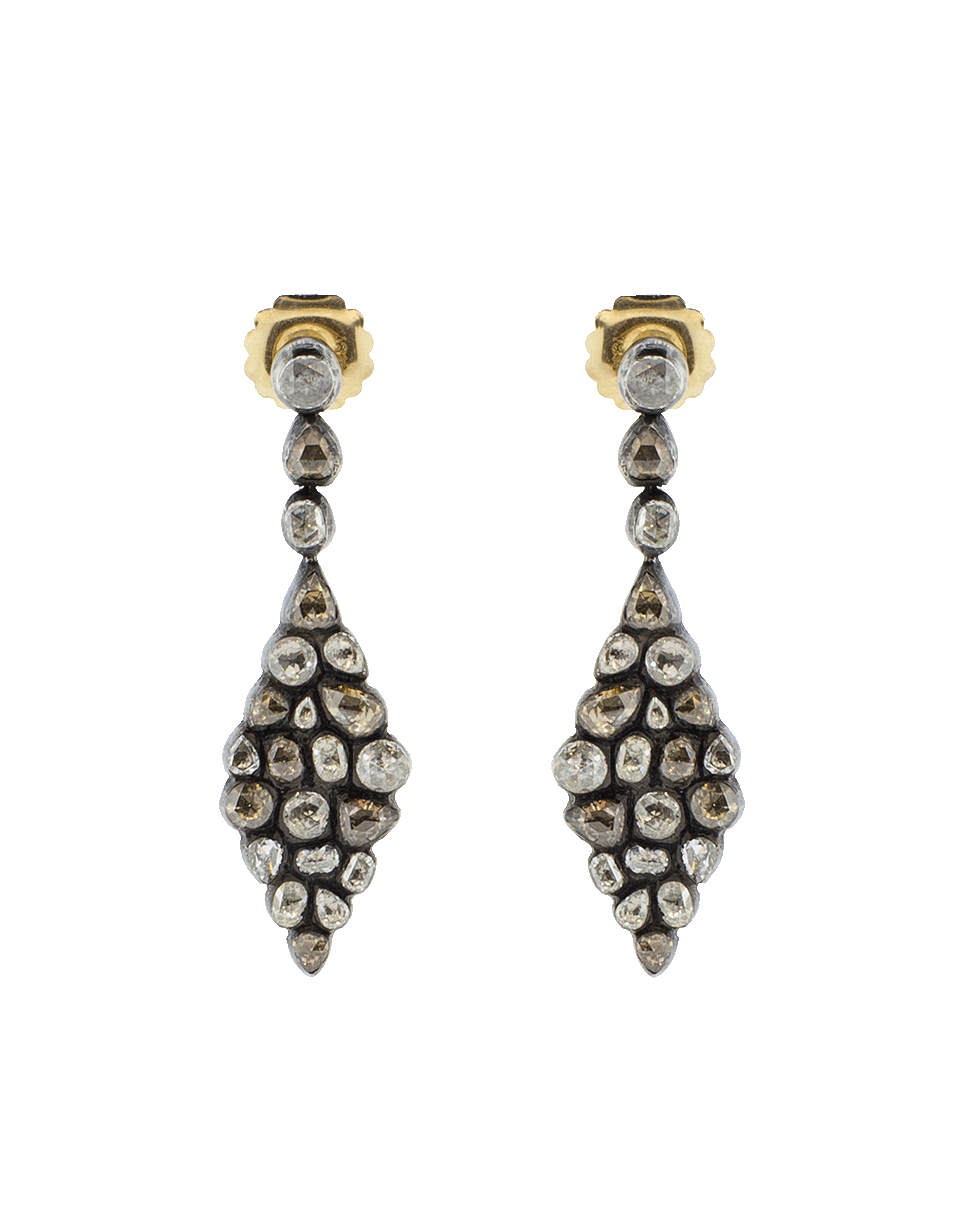 YOSSI HARARI-Cascade Diamond Earrings-GILVER