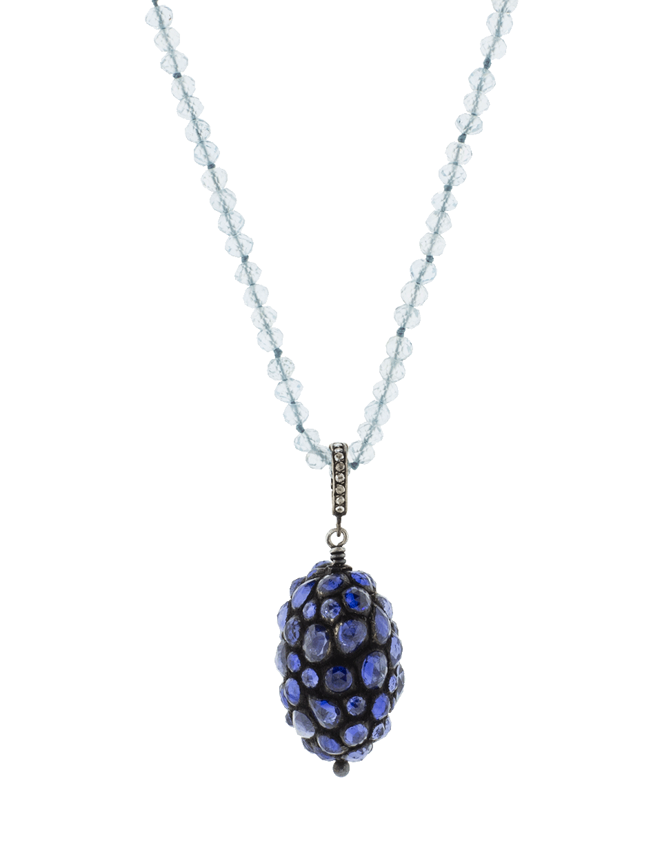 Large Helen Blue Sapphire Pendant JEWELRYFINE JEWELPENDANT YOSSI HARARI   