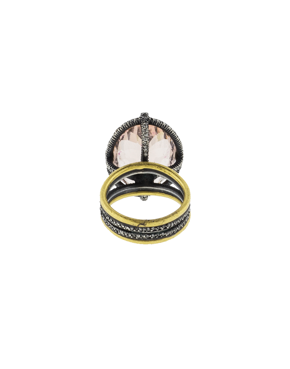 YOSSI HARARI-Topkapi Morganite Ring-YELLOW GOLD