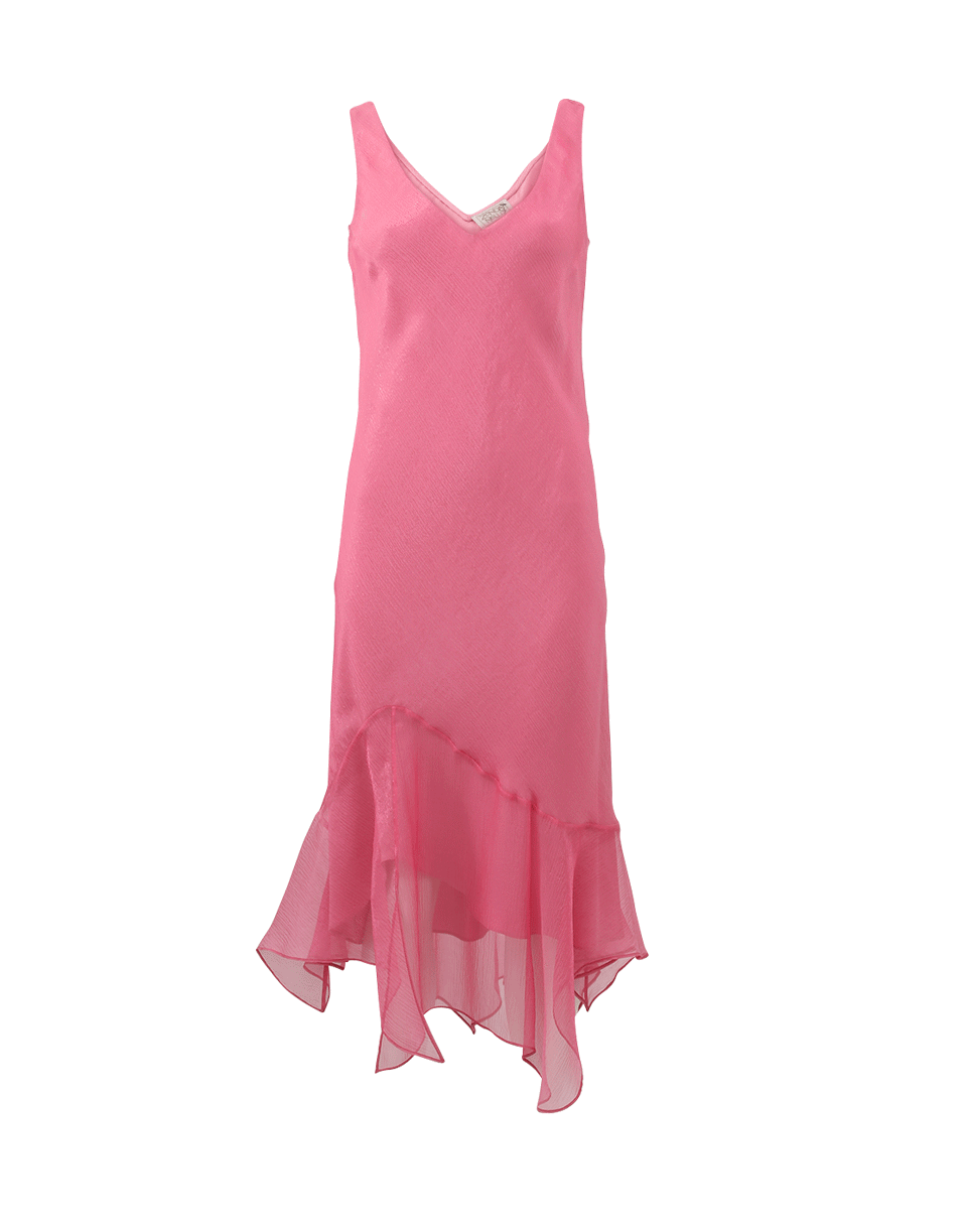 Flutter Hem Soleil Dress CLOTHINGDRESSEVENING ZONDA NELLIS   