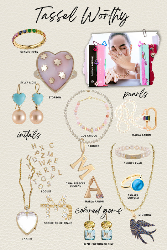 The Jewelry Diaries x Tassel Worthy