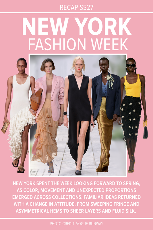 SS27 Fashion Week Recap