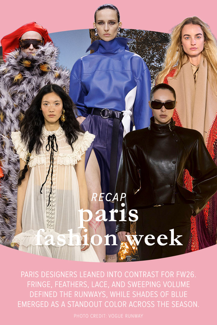 FW26 Paris Fashion Week Recap