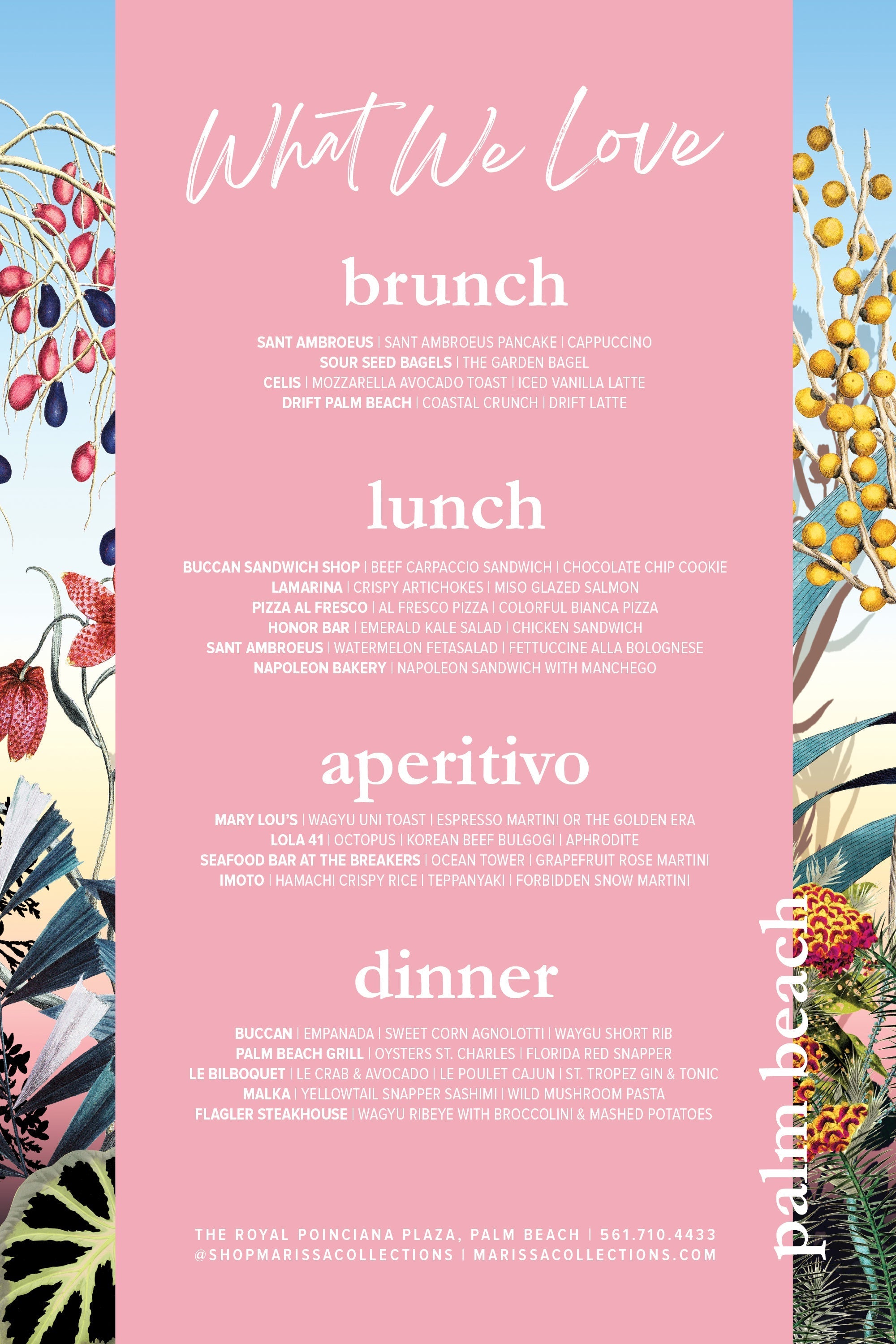 Destination: Palm Beach x What We Love