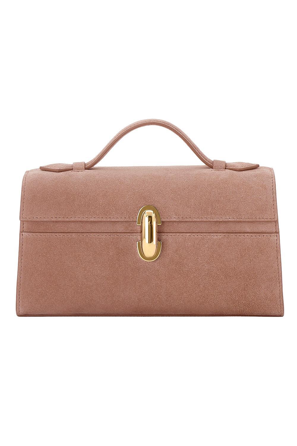 Symmetry Pochette Bag - Blush-BLUSH-HANDBAGCLUTCHES-SAVETTE