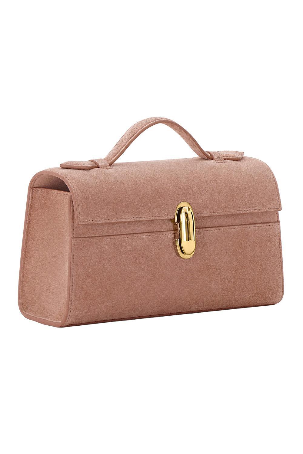 Symmetry Pochette Bag - Blush-BLUSH-HANDBAGCLUTCHES-SAVETTE